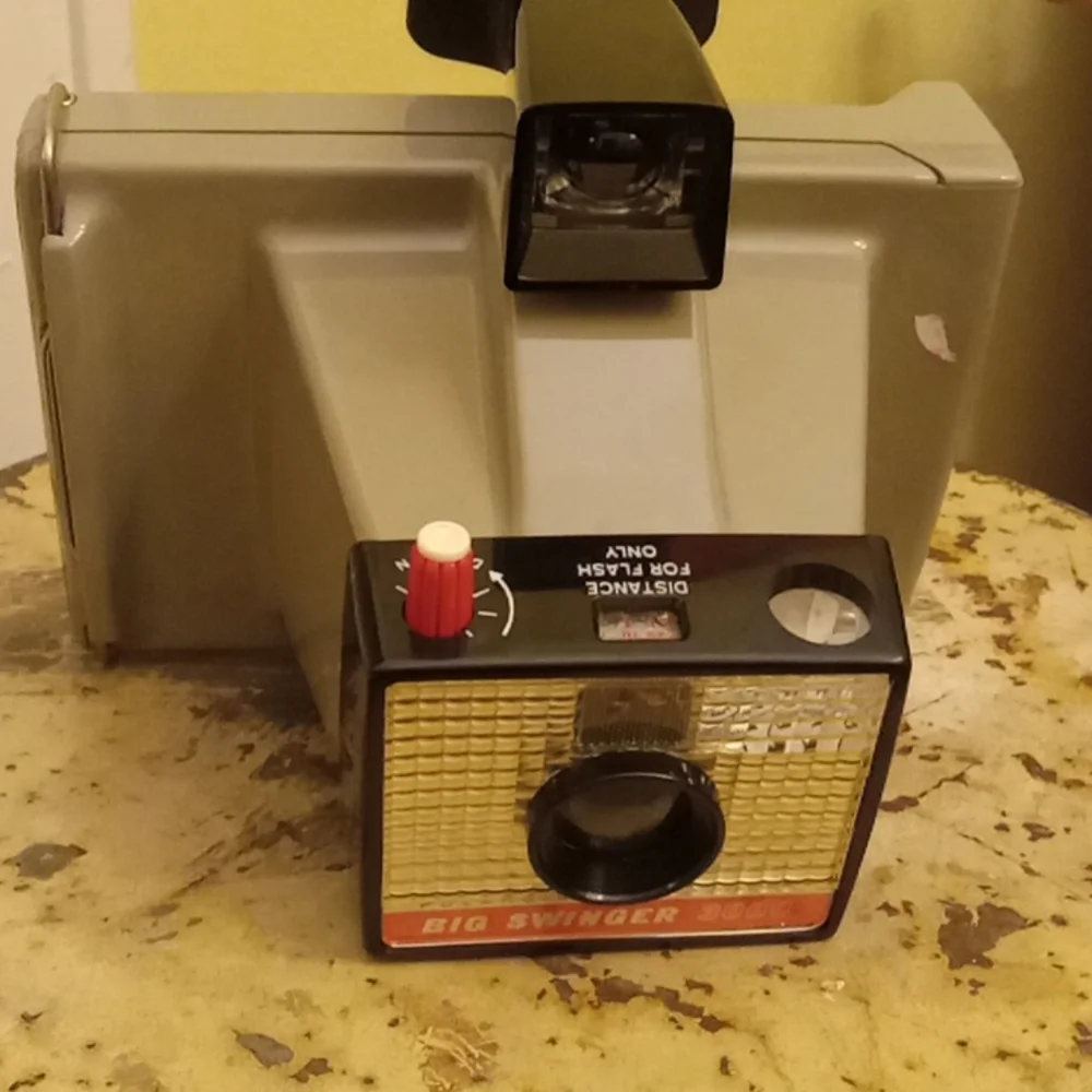 1968 Retro Big Swinger Polaroid camera